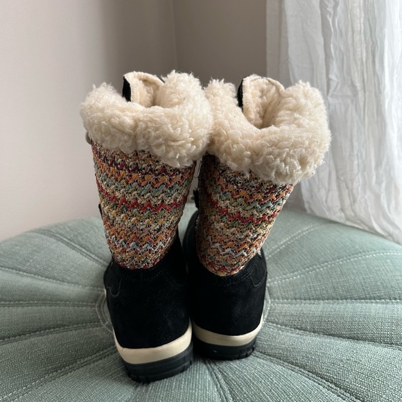 Bearpaw Ophelia Suede Winter Snow Boots Size 9